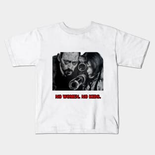 Leon Movie No Women No Kids Retro Kids T-Shirt